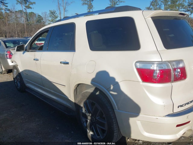44400156 :رقم المزاد ، 1GKKRTED0CJ400428 vin ، 2012 Gmc Acadia Denali مزاد بيع
