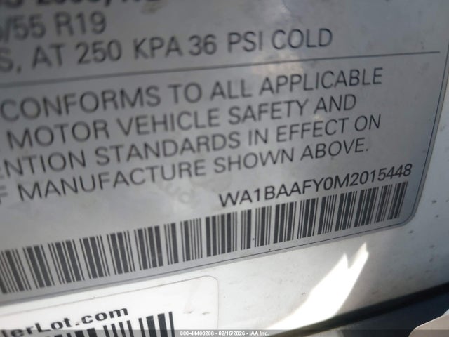 2021 AUDI Q5 WA1BAAFY0M2015448 Photo 8