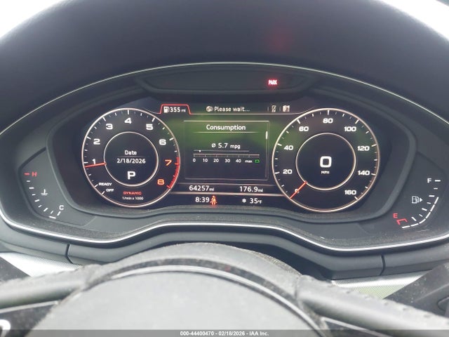 2018 Audi A4 2.0t Premium მანქანა იყიდება აუქციონზე, vin: WAUENAF43JN008005, აუქციონის ნომერი: 44400470