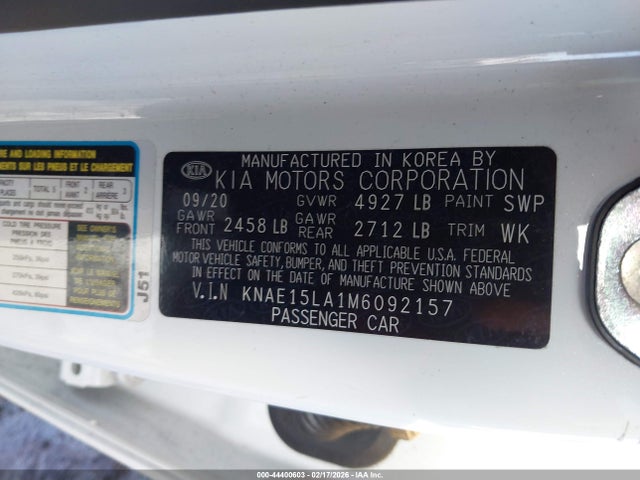 2021 KIA STINGER KNAE15LA1M6092157 Photo 8