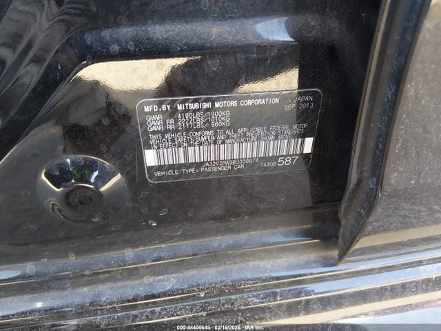 2014 MITSUBISHI LANCER JA32V2FW3EU008674 Photo 8