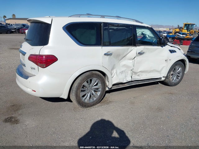 2017 Infiniti Qx80 მანქანა იყიდება აუქციონზე, vin: JN8AZ2NF7H9642438, აუქციონის ნომერი: 44400735