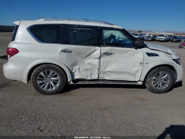 2017 Infiniti Qx80 მანქანა იყიდება აუქციონზე, vin: JN8AZ2NF7H9642438, აუქციონის ნომერი: 44400735