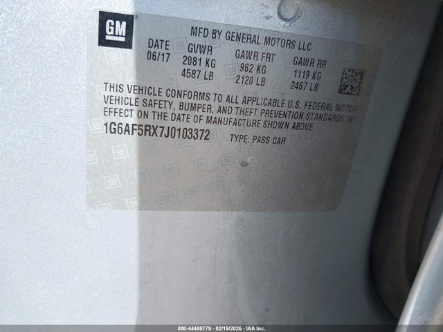 2018 CADILLAC ATS 1G6AF5RX7J0103372 Photo 8