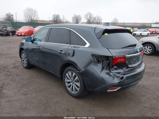 Acura Mdx Technology Package 2014 5FRYD4H47EB023787 Image 3