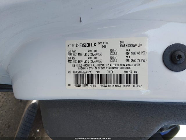 2008 DODGE RAM 2500 3D7KS28A58G243702 Photo 8