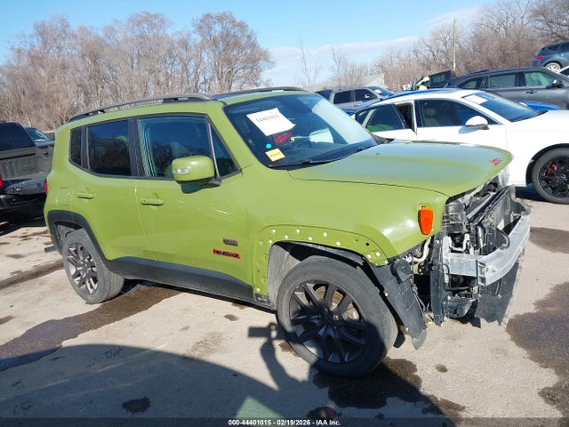 2016 Jeep Renegade 75th Anniversary მანქანა იყიდება აუქციონზე, vin: ZACCJBBTXGPE04375, აუქციონის ნომერი: 44401015