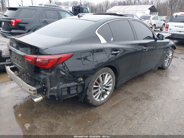 2019 Infiniti Q50 3.0t Luxe მანქანა იყიდება აუქციონზე, vin: JN1EV7APXKM513170, აუქციონის ნომერი: 44401140