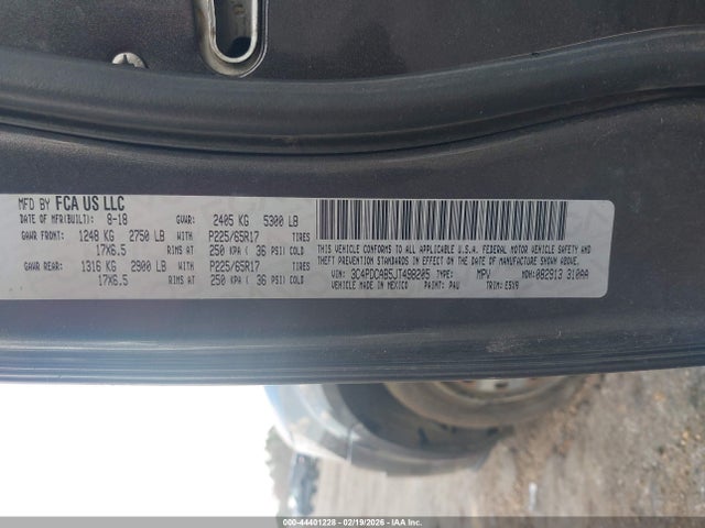 2018 DODGE JOURNEY 3C4PDCAB5JT498205 Photo 8