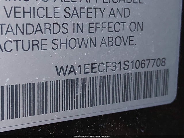 2025 AUDI Q3 WA1EECF31S1067708 Photo 8