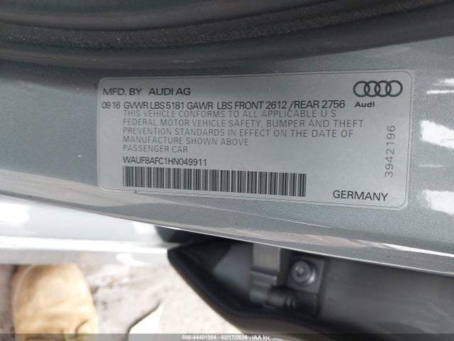 2017 AUDI A6 WAUF8AFC1HN049911 Photo 8