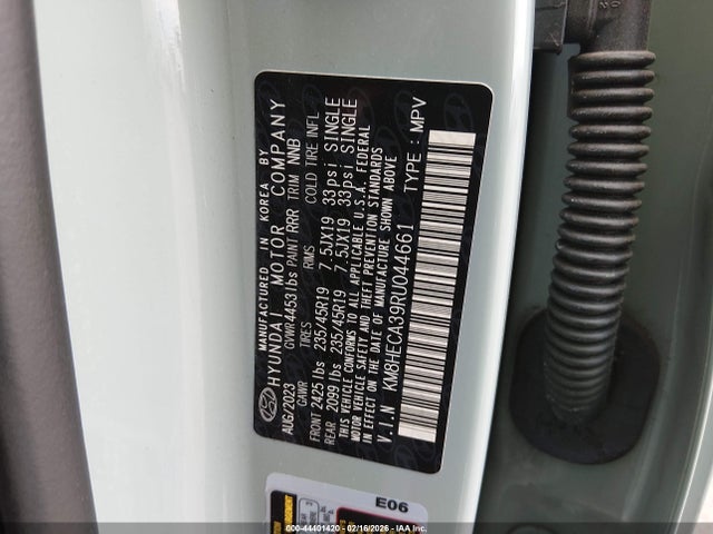 Продажа на аукционе авто 2024 Hyundai Kona Limited, vin: KM8HECA39RU044661, номер лота: 44401420