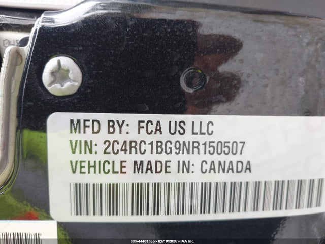 2022 CHRYSLER PACIFICA 2C4RC1BG9NR150507 Photo 8