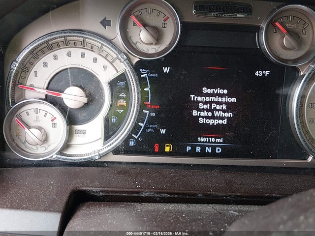 Продаж на аукціоні авто 2014 Ram 1500 Longhorn, vin: 1C6RR7PT4ES163128, номер лоту: 44401715