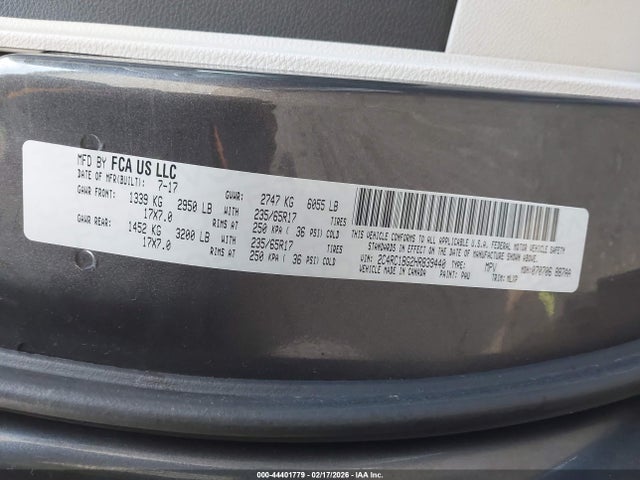 2017 CHRYSLER PACIFICA 2C4RC1BG2HR839440 Photo 8