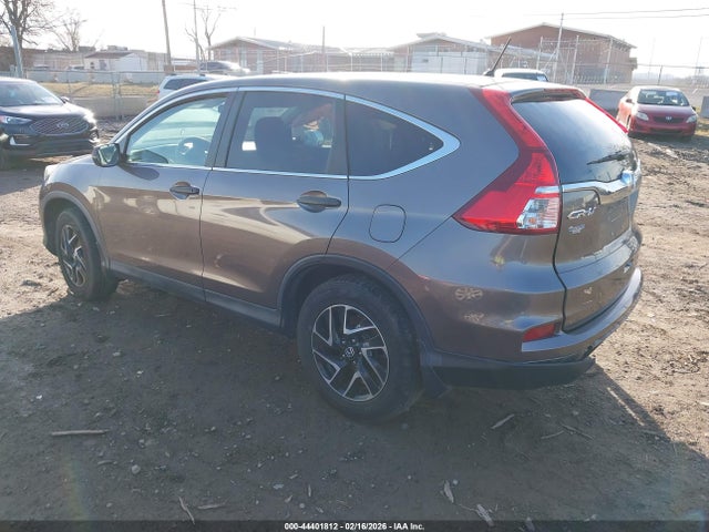 44401812 :رقم المزاد ، 5J6RM4H48GL079088 vin ، 2016 Honda Cr-v Se مزاد بيع