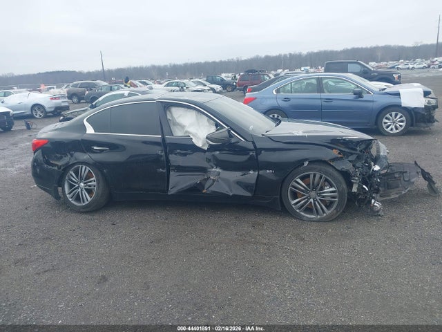 2017 Infiniti Q50 3.0t Sport მანქანა იყიდება აუქციონზე, vin: JN1EV7AR2HM832198, აუქციონის ნომერი: 44401891