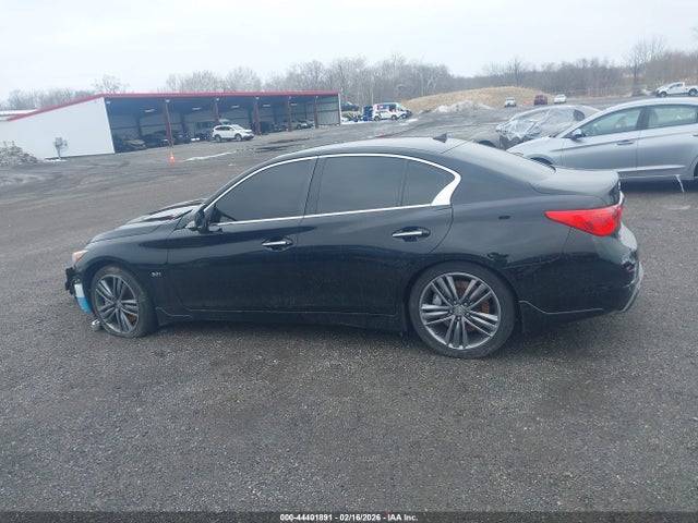 2017 Infiniti Q50 3.0t Sport მანქანა იყიდება აუქციონზე, vin: JN1EV7AR2HM832198, აუქციონის ნომერი: 44401891