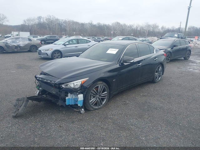 2017 Infiniti Q50 3.0t Sport მანქანა იყიდება აუქციონზე, vin: JN1EV7AR2HM832198, აუქციონის ნომერი: 44401891