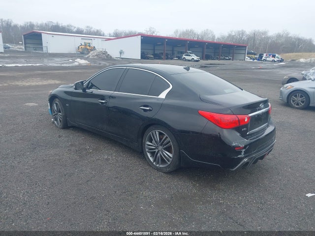 2017 Infiniti Q50 3.0t Sport მანქანა იყიდება აუქციონზე, vin: JN1EV7AR2HM832198, აუქციონის ნომერი: 44401891