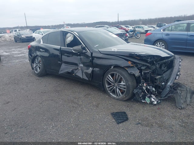 2017 Infiniti Q50 3.0t Sport მანქანა იყიდება აუქციონზე, vin: JN1EV7AR2HM832198, აუქციონის ნომერი: 44401891
