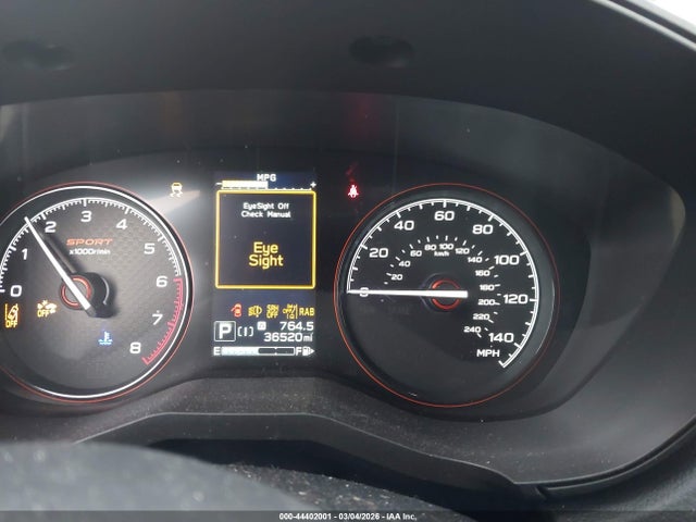 2022 Subaru Forester Sport მანქანა იყიდება აუქციონზე, vin: JF2SKAJC9NH404829, აუქციონის ნომერი: 44402001