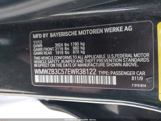 2014 MINI COUNTRYMAN WMWZB3C57EWR38122 Photo 8