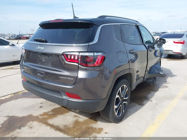 Продажа на аукционе авто 2022 Jeep Compass Limited 4x4, vin: 3C4NJDCB5NT159081, номер лота: 44402204