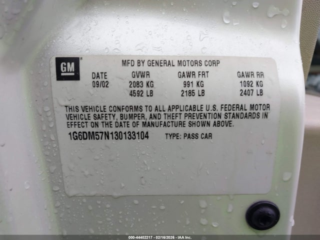 2003 CADILLAC CTS 1G6DM57N130133104 Photo 8