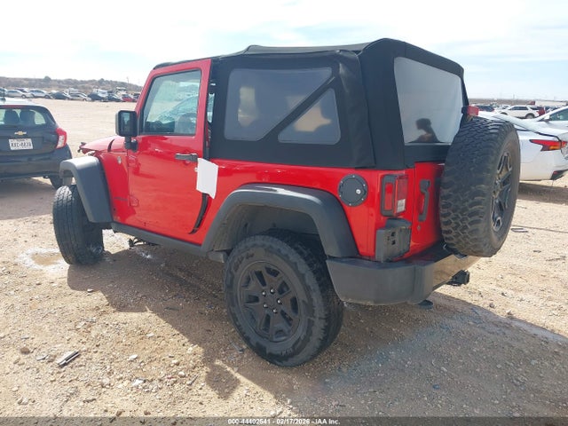 Jeep Wrangler Willys Wheeler 2015 1C4AJWAG5FL657254 Image 3