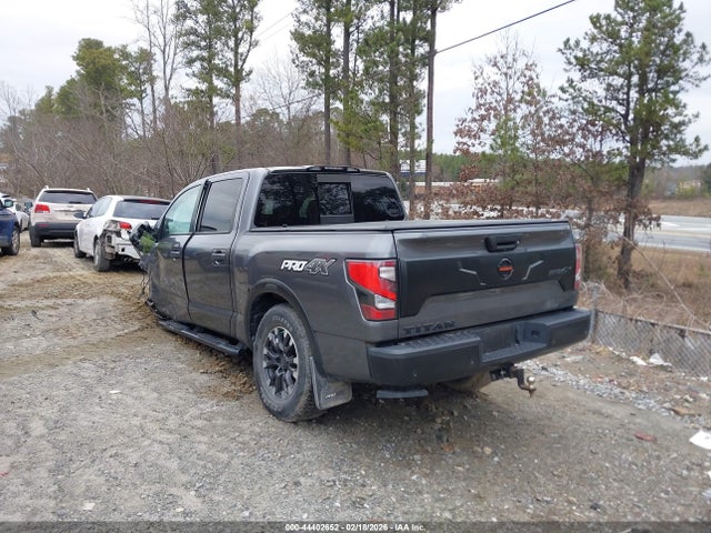 Auction sale of the 2021 Nissan Titan Pro-4x 4x4, vin: 1N6AA1ED4MN511509, lot number: 44402652