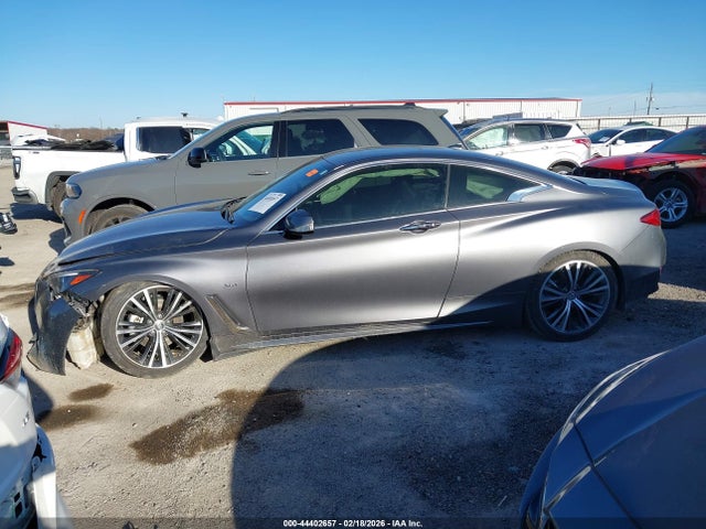 2018 Infiniti Q60 3.0t Luxe მანქანა იყიდება აუქციონზე, vin: JN1EV7EL7JM391728, აუქციონის ნომერი: 44402657