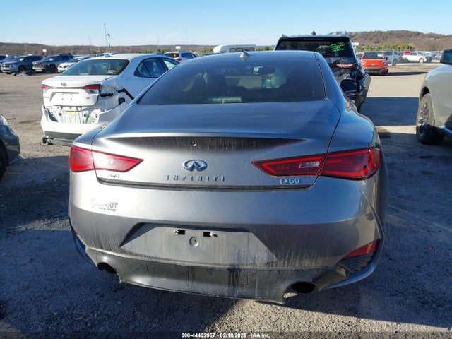 2018 Infiniti Q60 3.0t Luxe მანქანა იყიდება აუქციონზე, vin: JN1EV7EL7JM391728, აუქციონის ნომერი: 44402657