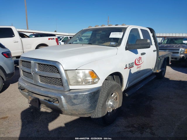 44402706 :رقم المزاد ، 3C63R3GL2JG220345 vin ، 2018 Ram 3500 Tradesman  4x4 8' Box مزاد بيع