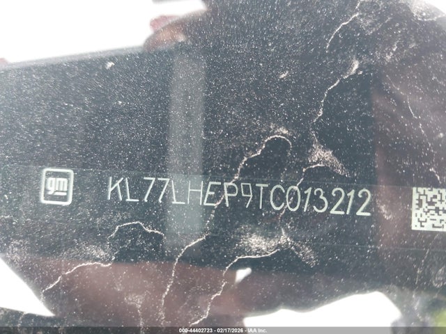 KL77LHEP9TC013212 Chevrolet Trax Fwd Lt