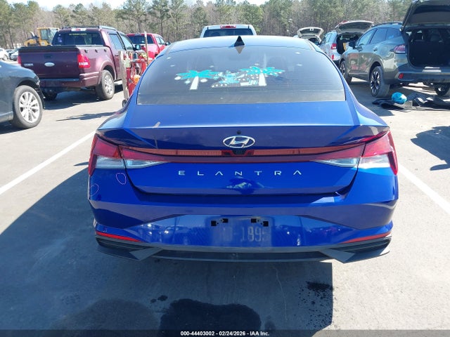 44403002 :رقم المزاد ، KMHLM4AG0MU131119 vin ، 2021 Hyundai Elantra Sel مزاد بيع