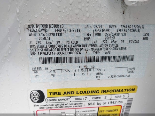 1FMJU1H8XREB00076 Ford Expedition Xlt
