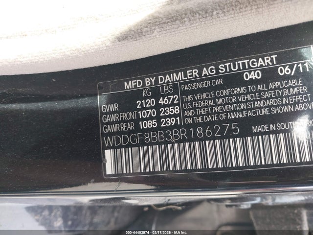 2011 MERCEDES-BENZ C 300 WDDGF8BB3BR186275 Photo 8