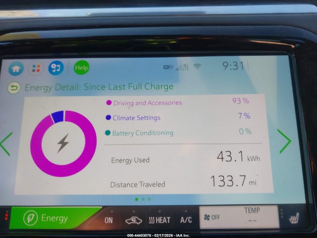 1G1FY6S04K4136350 Chevrolet BOLT EV LT