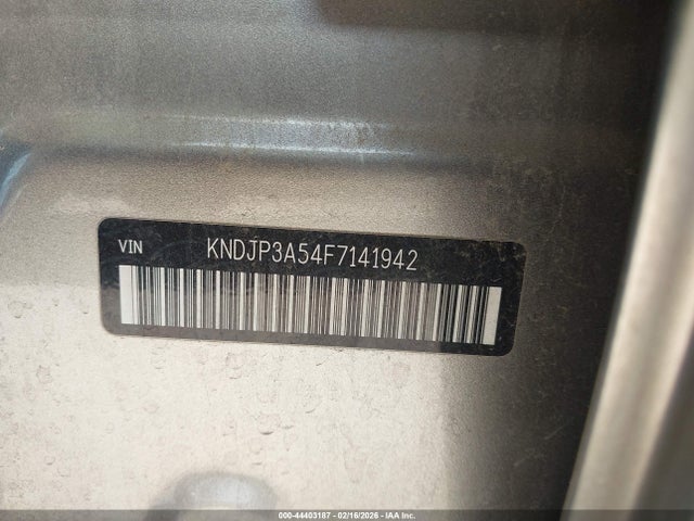 KIA SOUL + 2015 KNDJP3A54F7141942 Image 9