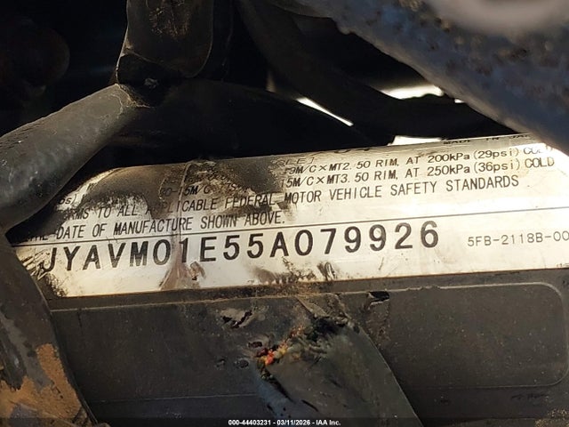 2005 YAMAHA XVS65 JYAVM01E55A079926 Photo 9