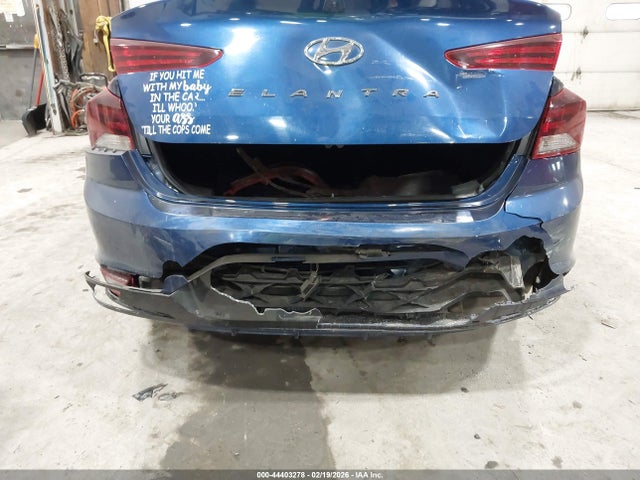 44403278 :رقم المزاد ، 5NPD84LFXKH414913 vin ، 2019 Hyundai Elantra Sel مزاد بيع