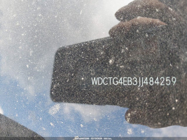 Aukcja sprzedaży 2018 Mercedes-benz Gla 250, vin: WDCTG4EB3JJ484259, numer aukcji: 44403299