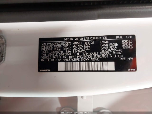 2018 VOLVO XC90 YV4A22PK0J1330876 Photo 8