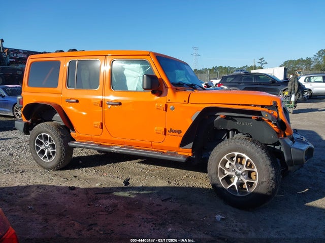 Auction sale of the 2025 Jeep Wrangler 4-door Summit 4x4, vin: 1C4PJXDN4SW592660, lot number: 44403487