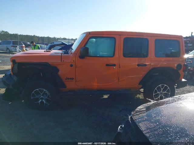 Auction sale of the 2025 Jeep Wrangler 4-door Summit 4x4, vin: 1C4PJXDN4SW592660, lot number: 44403487