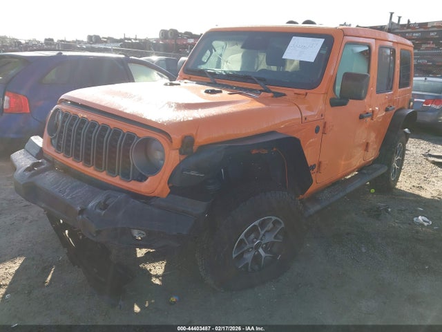 Auction sale of the 2025 Jeep Wrangler 4-door Summit 4x4, vin: 1C4PJXDN4SW592660, lot number: 44403487