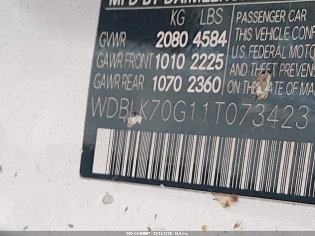 Продаж на аукціоні авто 2001 Mercedes-benz Clk 430, vin: WDBLK70G11T073423, номер лоту: 44403597