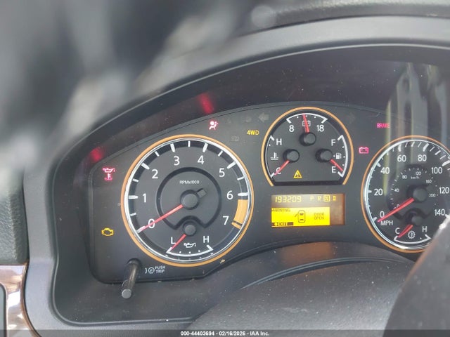 2012 Nissan Armada Platinum მანქანა იყიდება აუქციონზე, vin: 5N1BA0NE3CN609967, აუქციონის ნომერი: 44403694