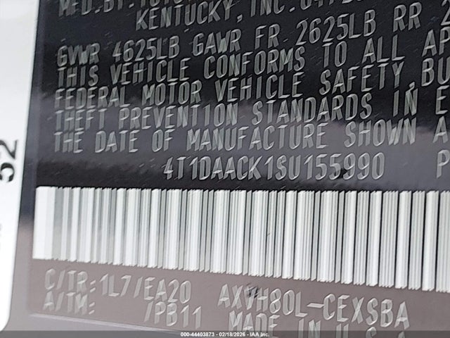 Toyota CAMRY SE 2025 4T1DAACK1SU155990 Image 9